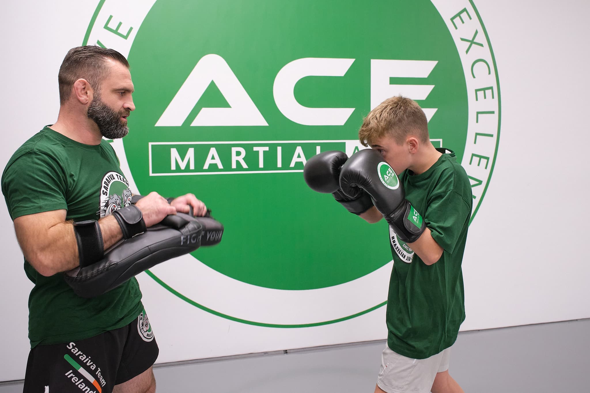 Supervised sparring — controlled intensity